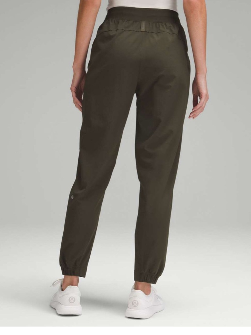 Lululemon License to Train High Rise Pant Women’s Size 4 Jogger Olive W5FFES